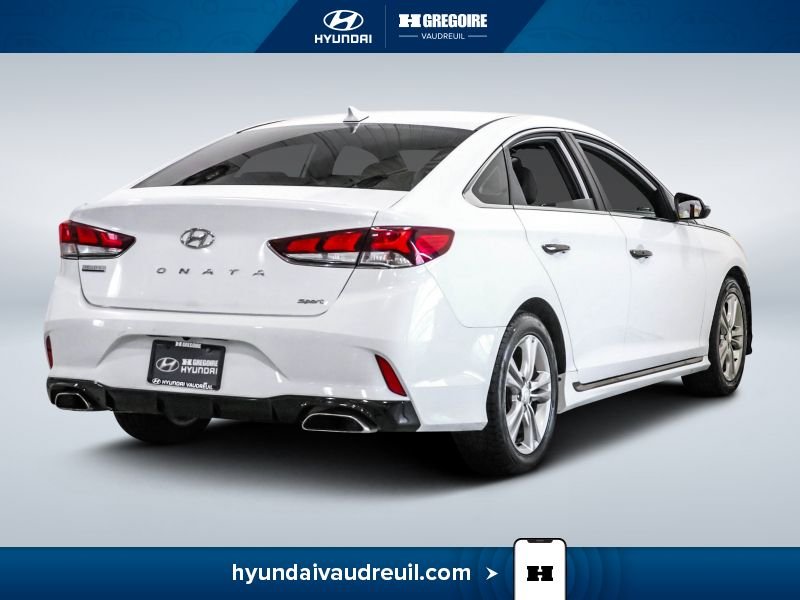 2018 Hyundai Sonata White Blainville - photo #10