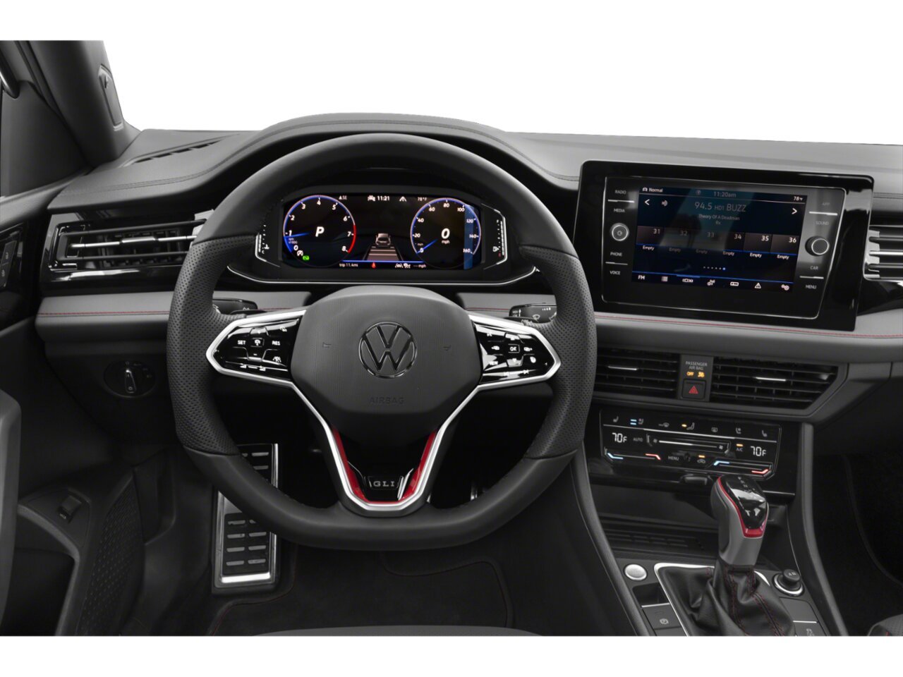 Volkswagen Jetta GLI 2026 Blanc oryx nacré avec toit noir Rouyn-Noranda - photo #4