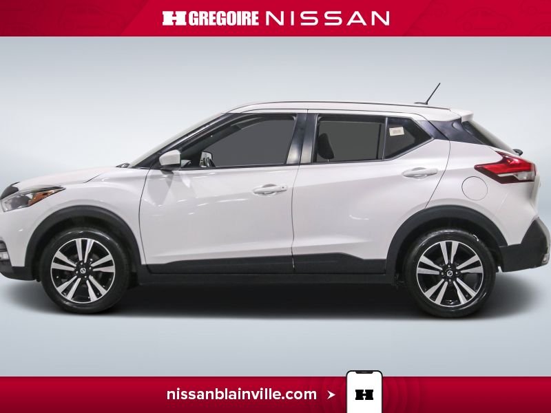 Nissan Kicks BF6196 | SV AUTO AC MAGS CAM RECUL BLEUTOOTH 2019 Blanc Laval - photo #4