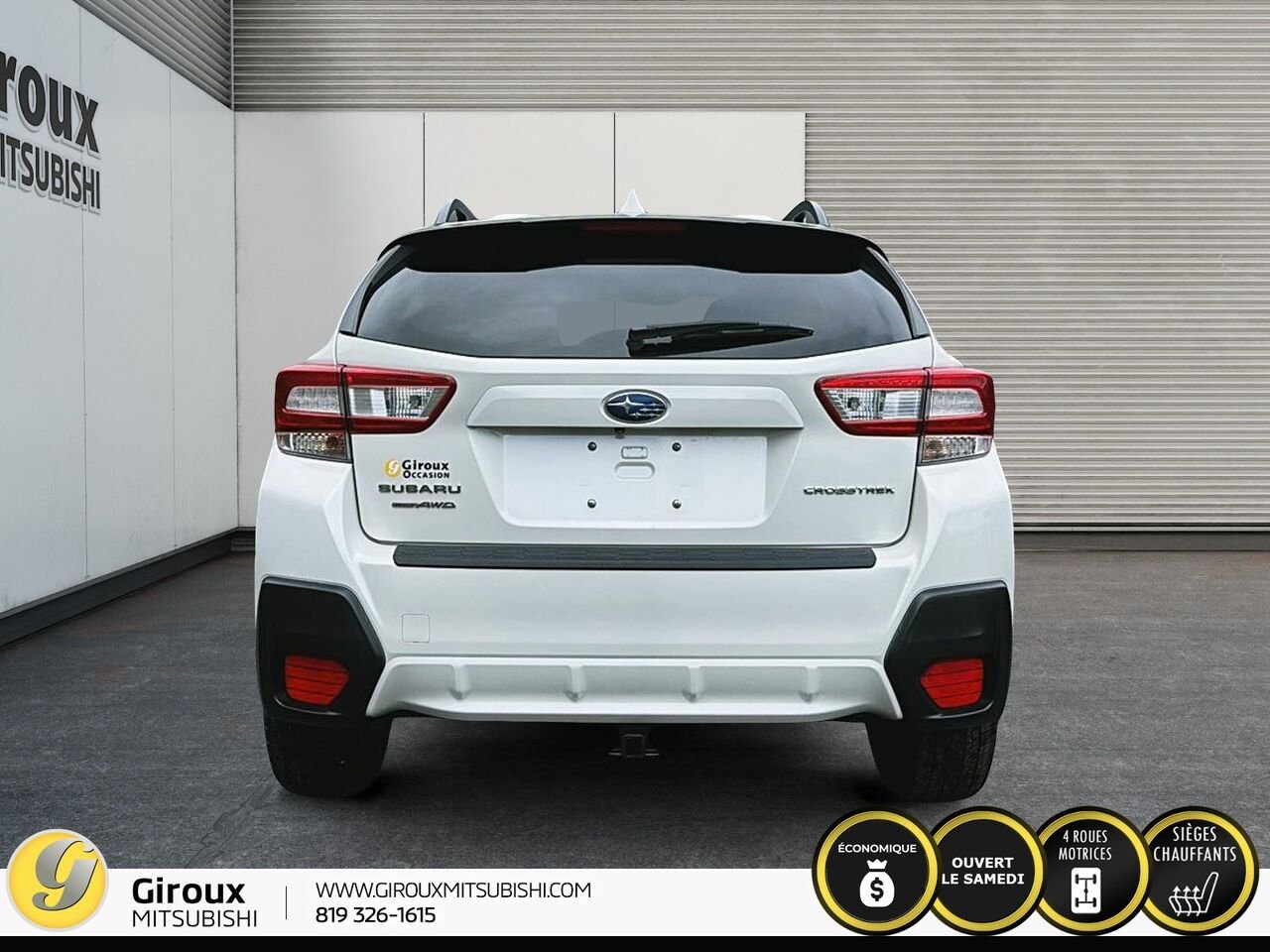 Subaru Crosstrek 2019 Blanc Sainte-Agathe-des-Monts - photo #2