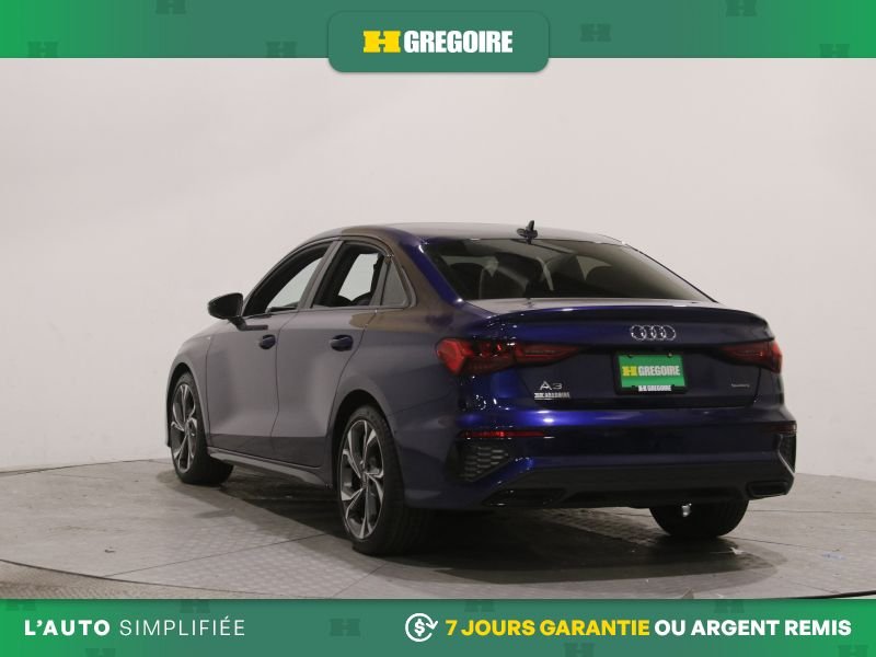 2023 Audi A3 Blue Blainville - photo #5