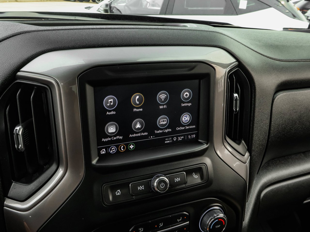 2023 Chevrolet Silverado 1500 4WD Crew Cab 147 Custom Black Sherwood Park - photo #25