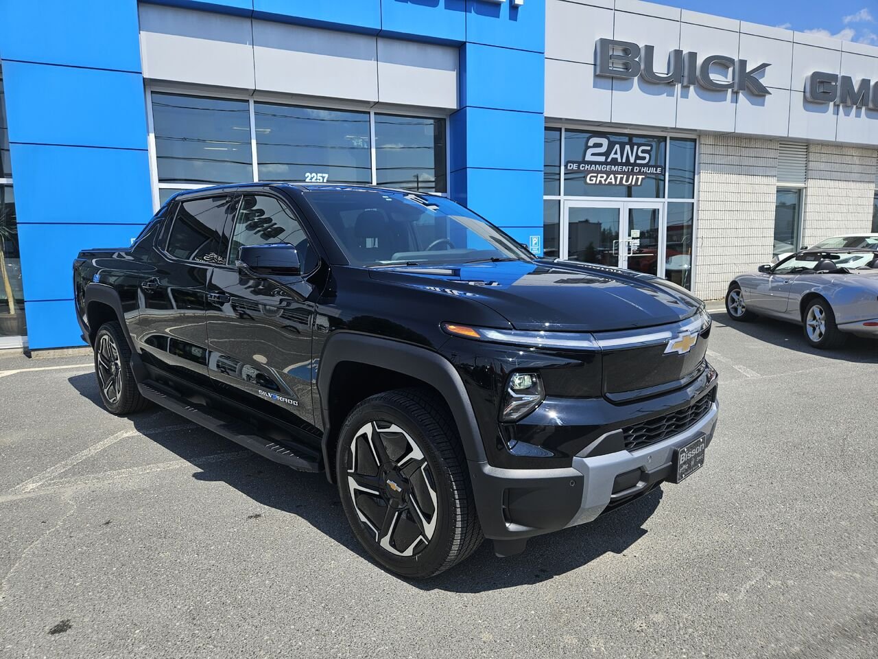 Chevrolet Silverado EV LT cabine multiplace 4RMe à autonomie maximale 2026 Noir Thetford Mines - photo #1