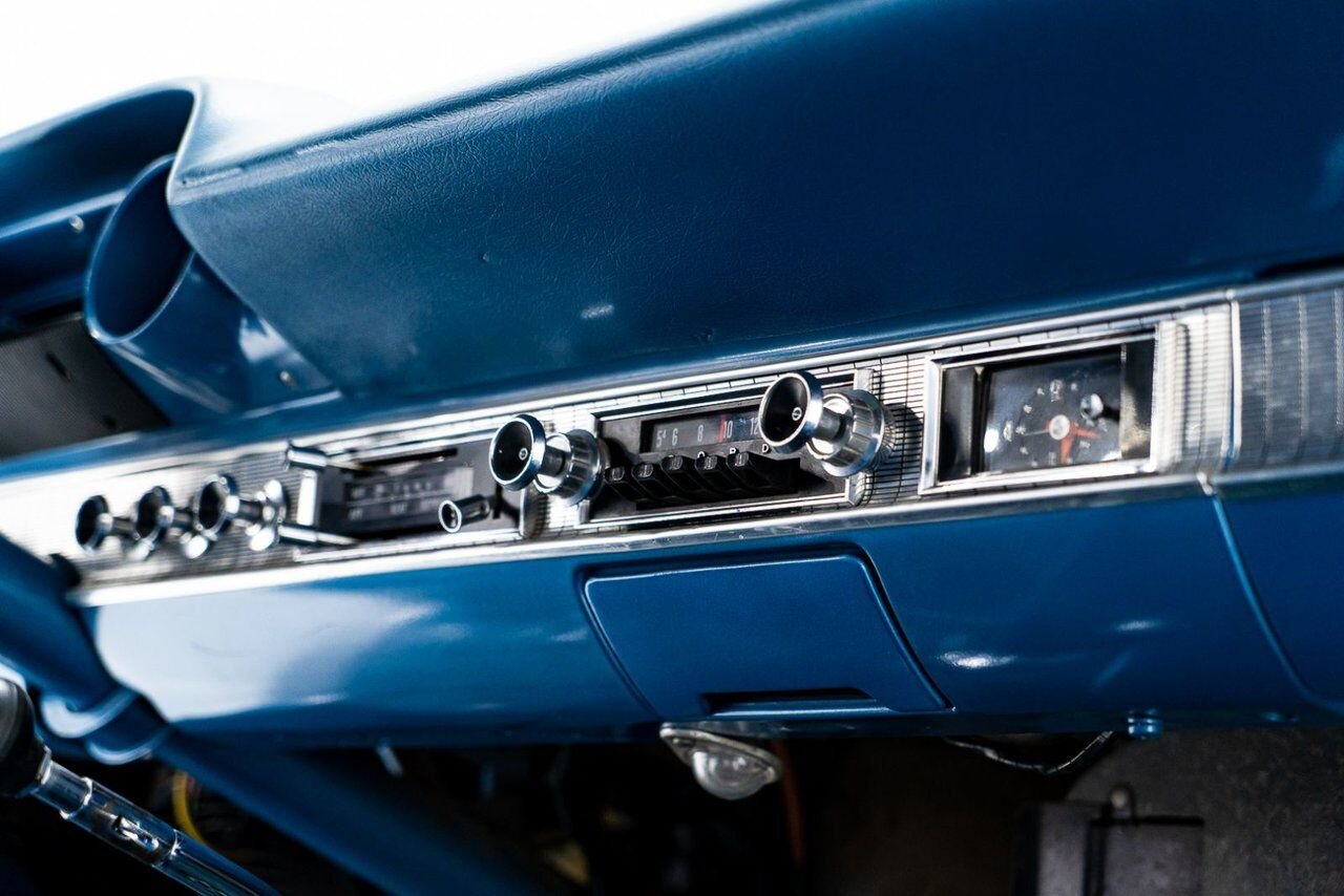 Ford Galaxie 500 *PRIX EN USD* 406 Cu In TriPower 4-Speed Convertible 1963 Bleu Montréal - photo #30