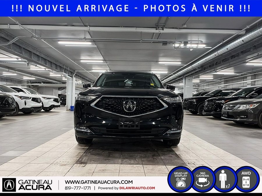 Acura MDX *** UN PROPRIO + CLEAN CARFAX *** 2024 Noir