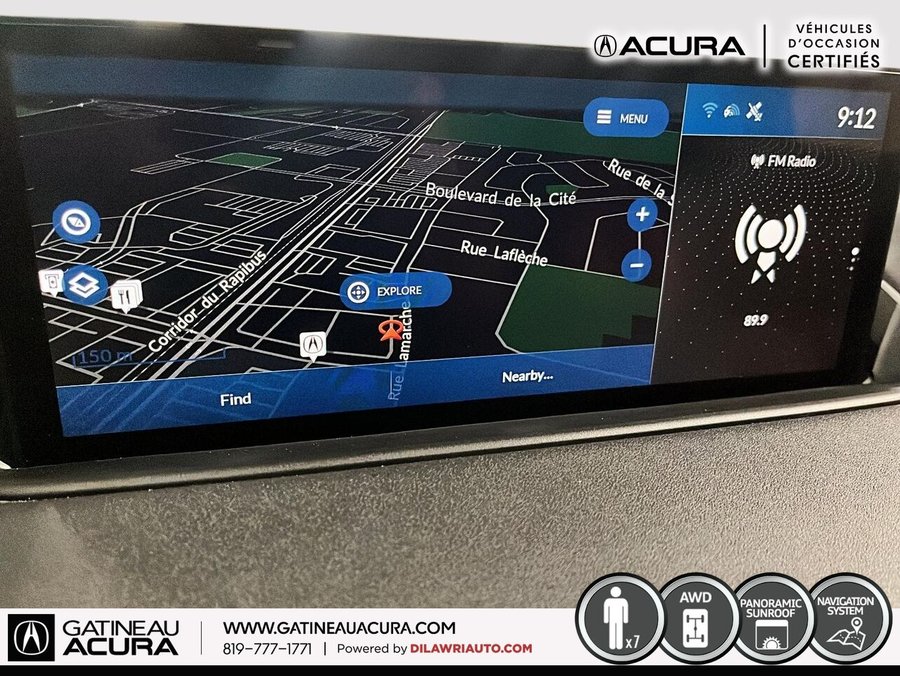 Acura MDX *** UN PROPRIO + CLEAN CARFAX *** 2023 Gris