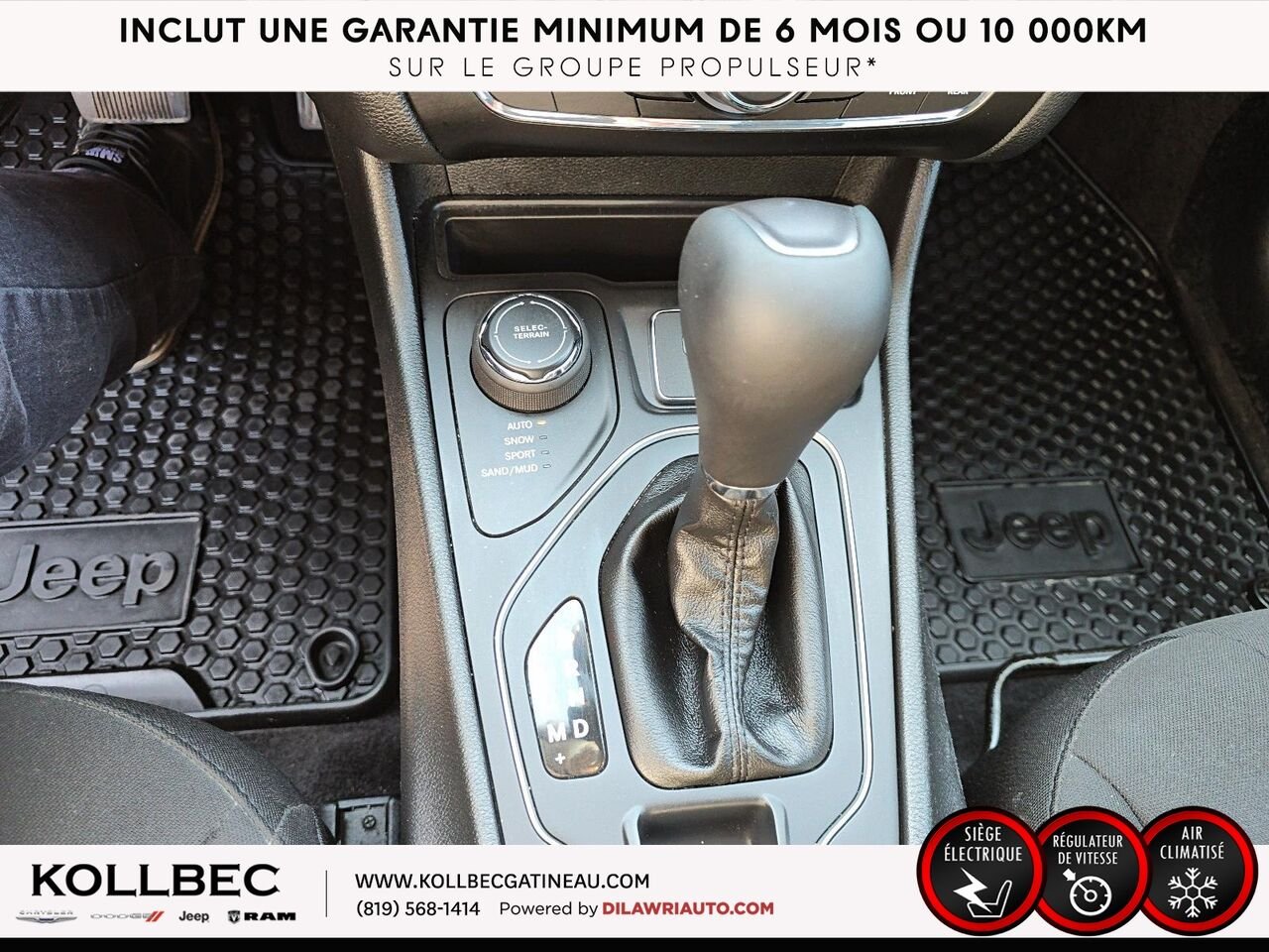 JEEP CHEROKEE 261101 | North 4x4 2019 Blanc Gatineau - photo #27