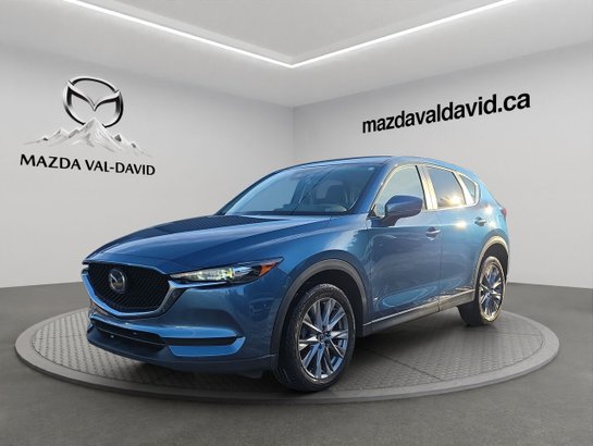 2021 Mazda CX-5 GS TI 2021, Volant chauffant, Sièges en cuir, Bluetooth Blue