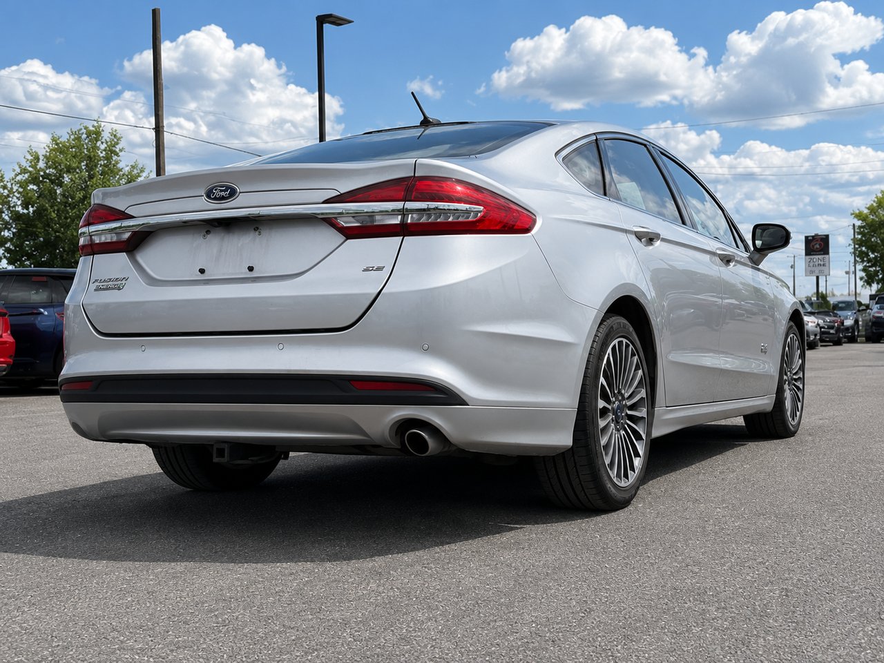 Ford Fusion Energi SE 2018 Argent Granby - photo #6