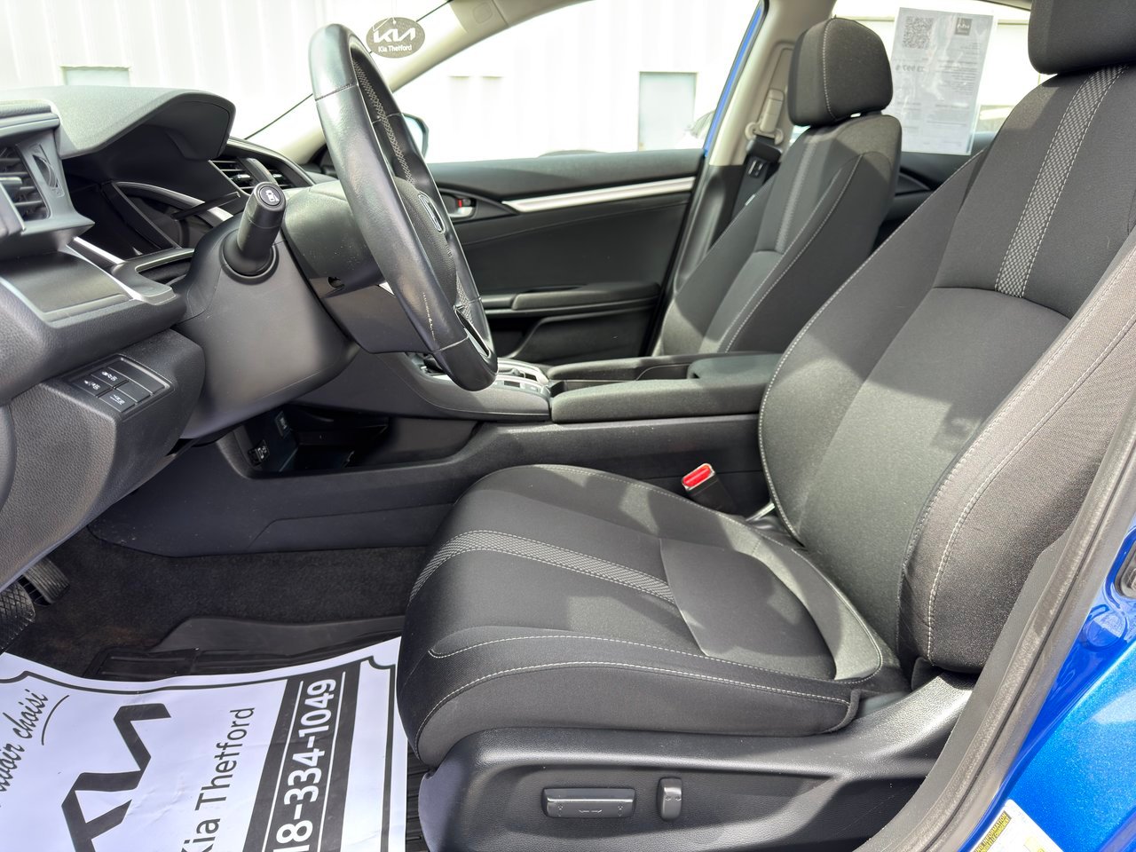 Honda Civic 2020 Bleu Thetford Mines - photo #9