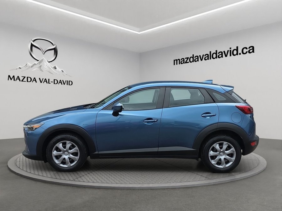 Mazda CX-3 GX TI BA, commande audio au volant, bluetooth, Caméra de recul 2018 Bleu