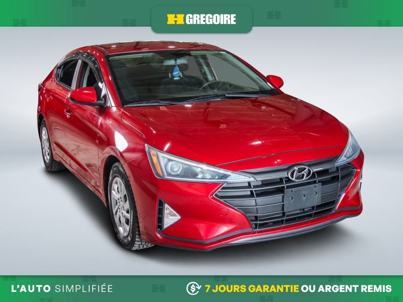 2019 Hyundai Elantra Red Blainville - photo #0