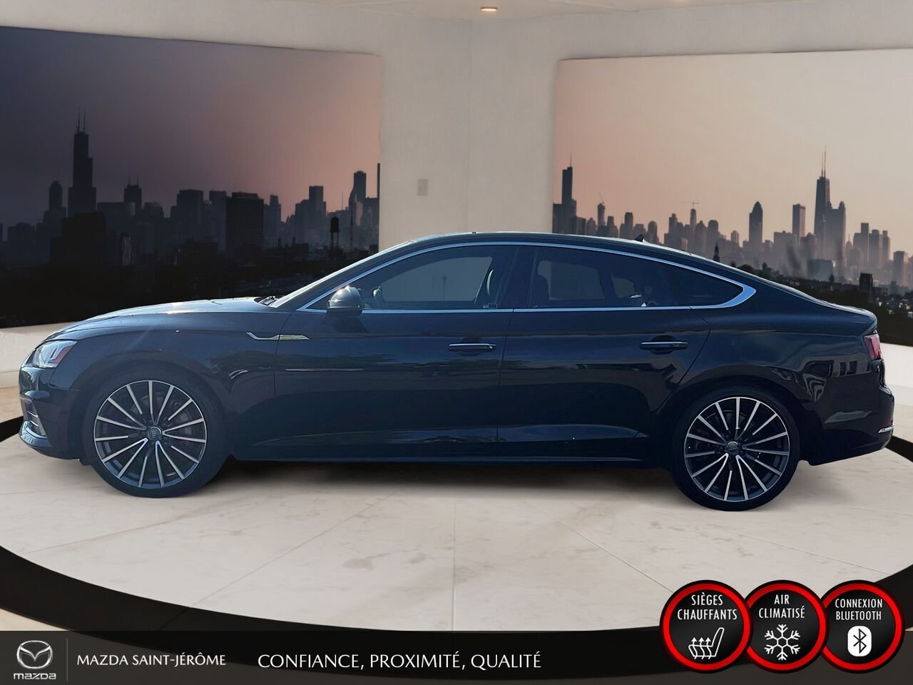 Audi A5 Sportback 2019 Noir Saint-Jérôme - photo #10