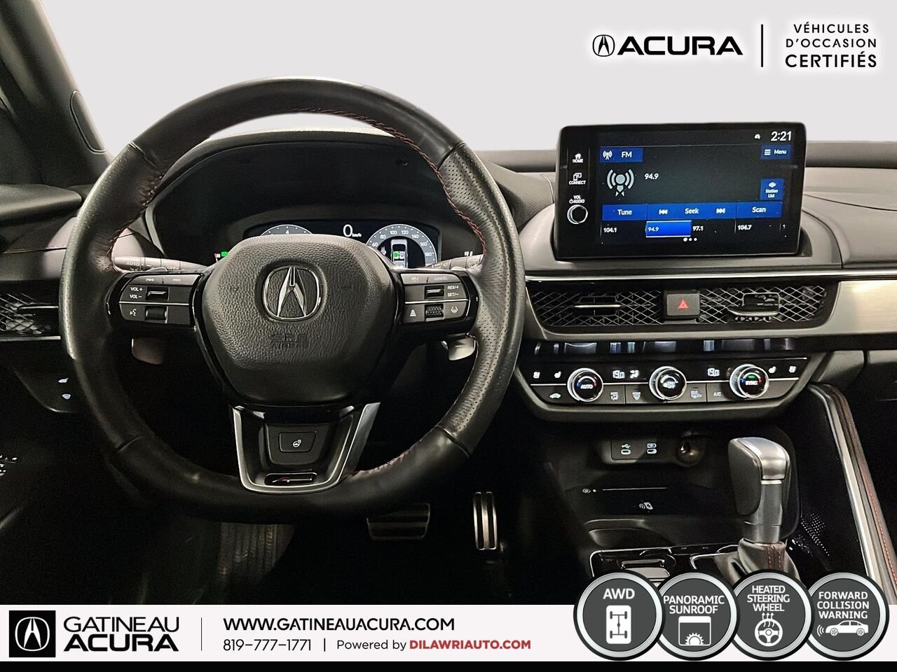 ACURA ADX A-Spec AWD 2025 Gris Ottawa & Gatineau - photo #2