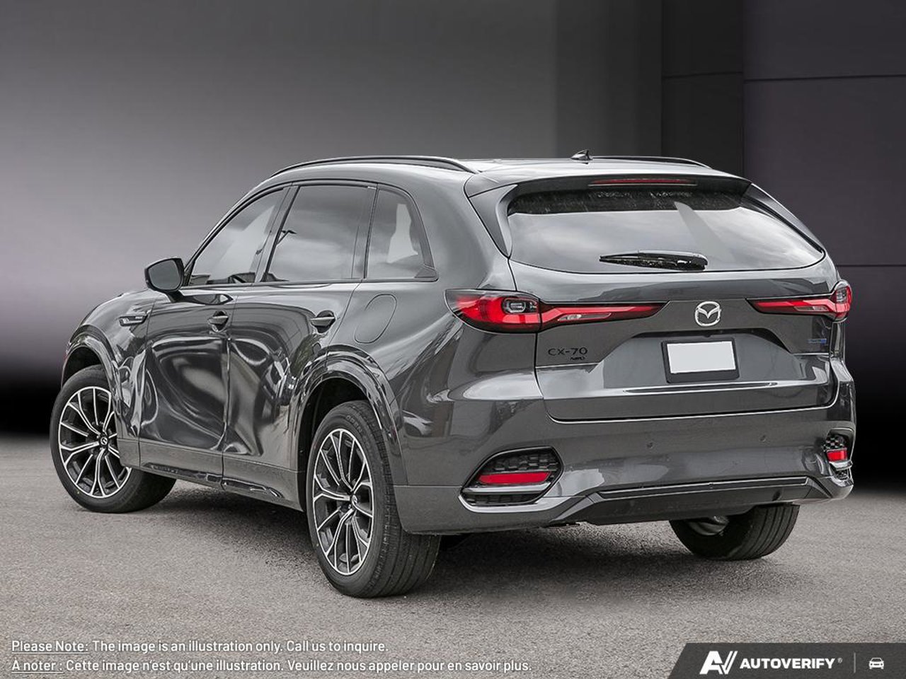 2026 Mazda CX-70 PHEV JM3KJDHA2T1208543 Machine Grey Metallic Mirabel - photo #3