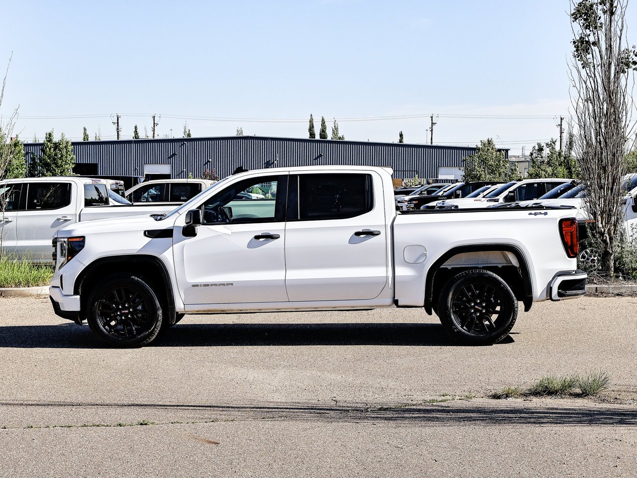 2024 GMC Sierra 1500 4WD Crew Cab 147 Pro White Sherwood Park - photo #9