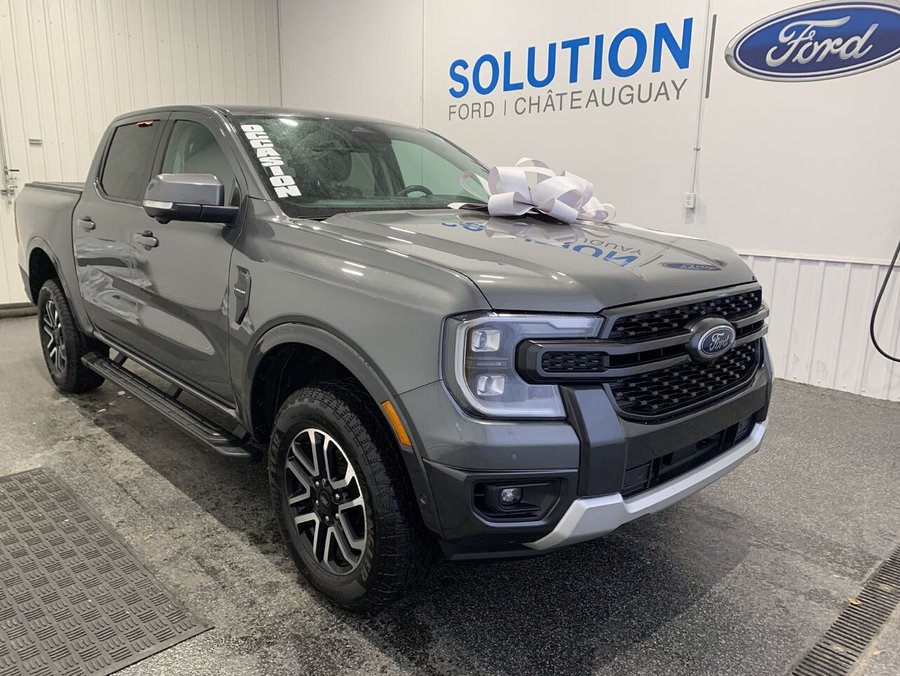 2024 Ford Ranger RANGER LARIAT CREW CAB Grey