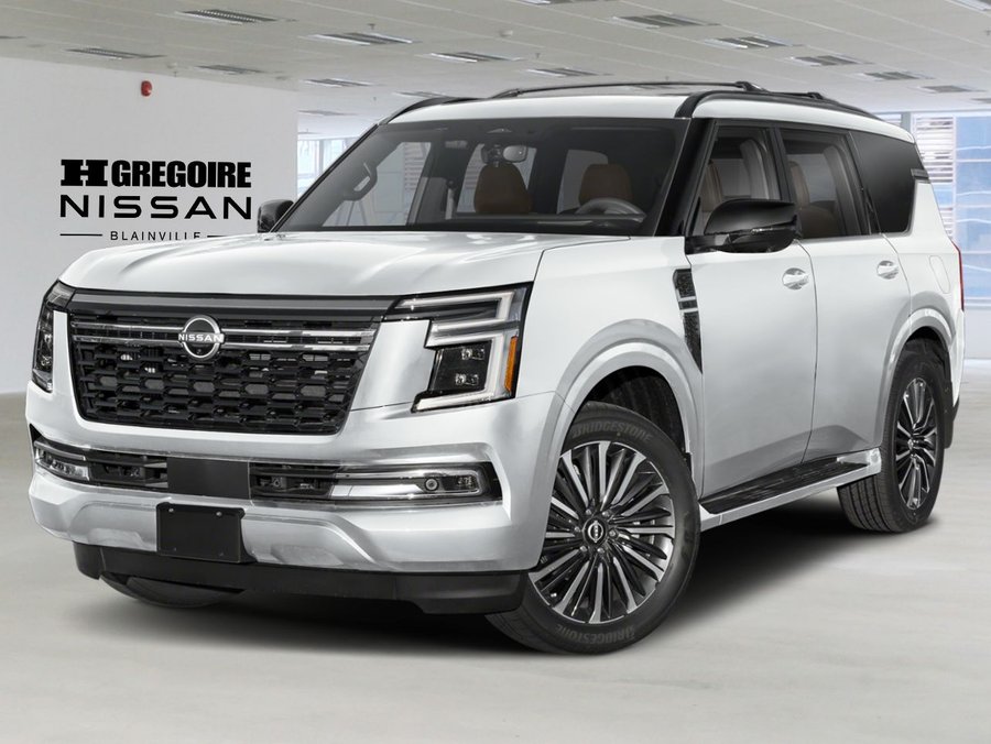 Nissan Armada 2026 2026 Blanc d'Aspen triple couche