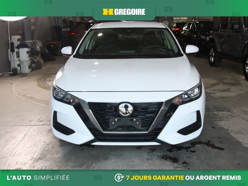 Nissan Sentra 730004 | S Plus AUTO A/C GR ELECT CAM RECUL BLUETOOTH 2020 Blanc Laval - photo #1