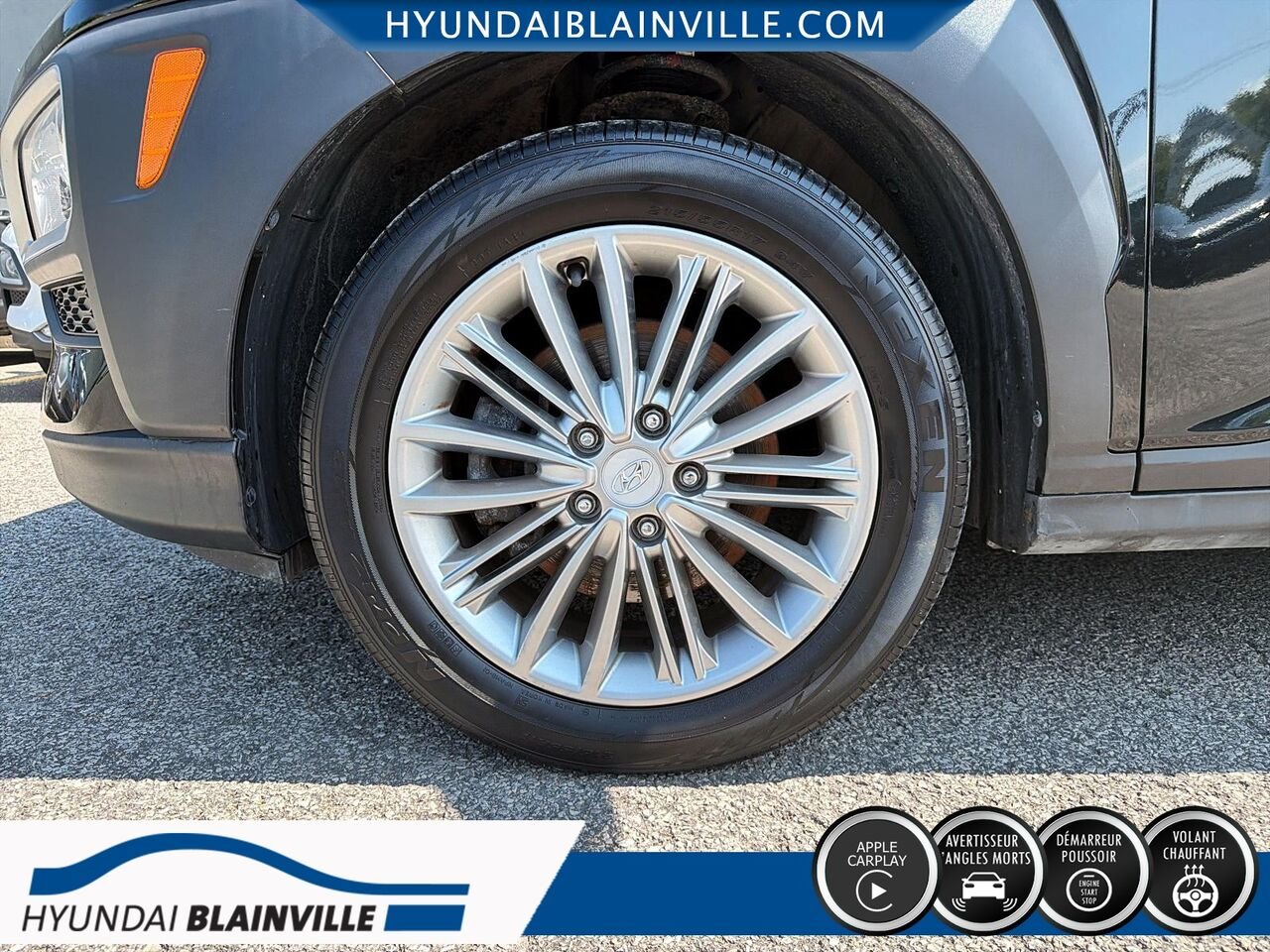 2020 Hyundai Kona Black Blainville - photo #7