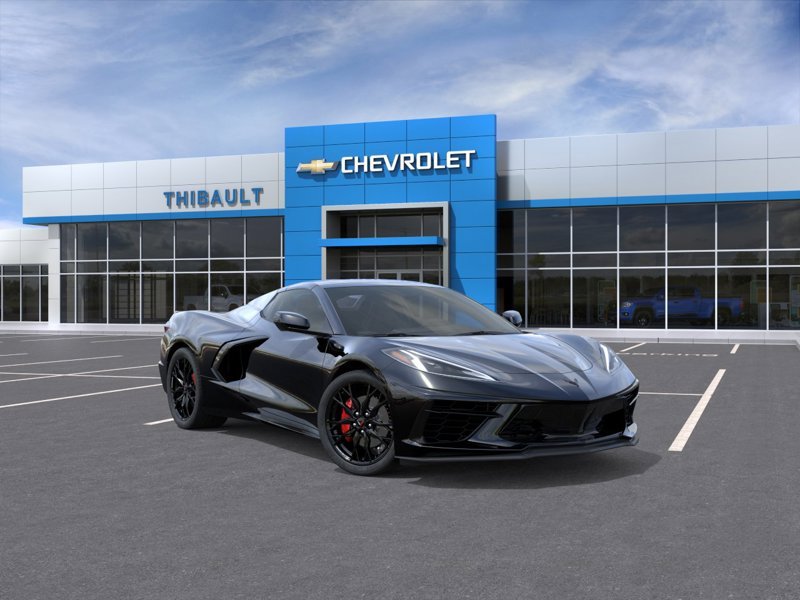 CHEVROLET CORVETTE Stingray cabriolet 2 portes avec 1LT 2027 Noir Sherbrooke - photo #0