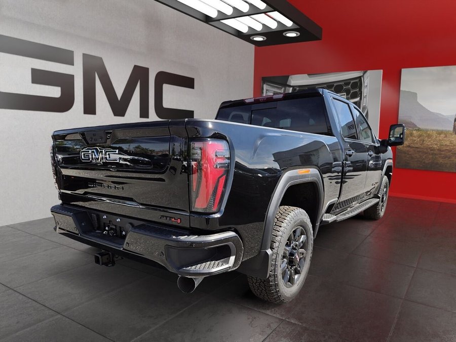 GMC Sierra 2500HD AT4 cabine multiplace 4RM 159 po 2026 NOIR ONYX