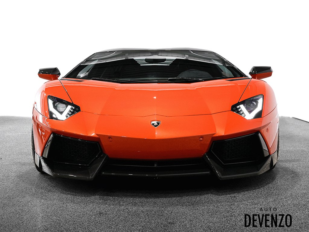 Lamborghini Aventador 2014 Orange Saint-Eustache - photo #17