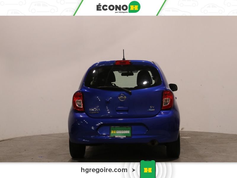 Nissan MICRA 822033 | SV AUTO GR ÉLEC A/C BLUETOOTH CAMÉRA 2015 Bleu Laval - photo #6