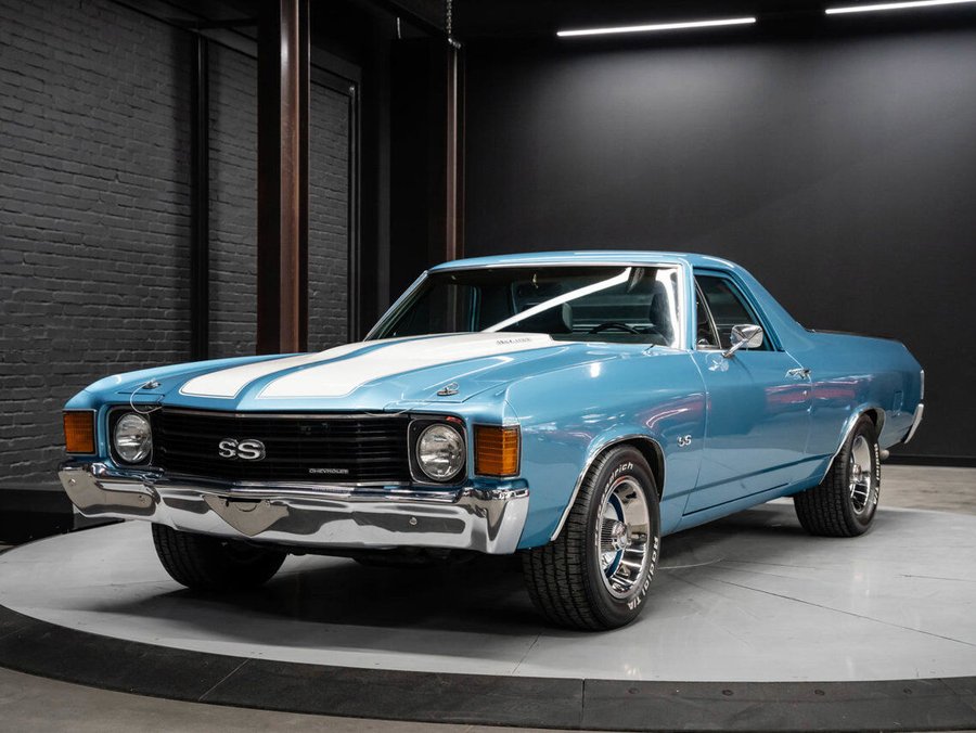 1972 Chevrolet EL Camino 1972 Blue