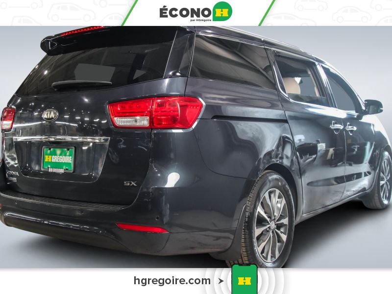 Kia Sedona 821071 | SX 8 PASSAGERS BLUETOOTH CAMÉRA MAGS 2016 Vert Laval - photo #6