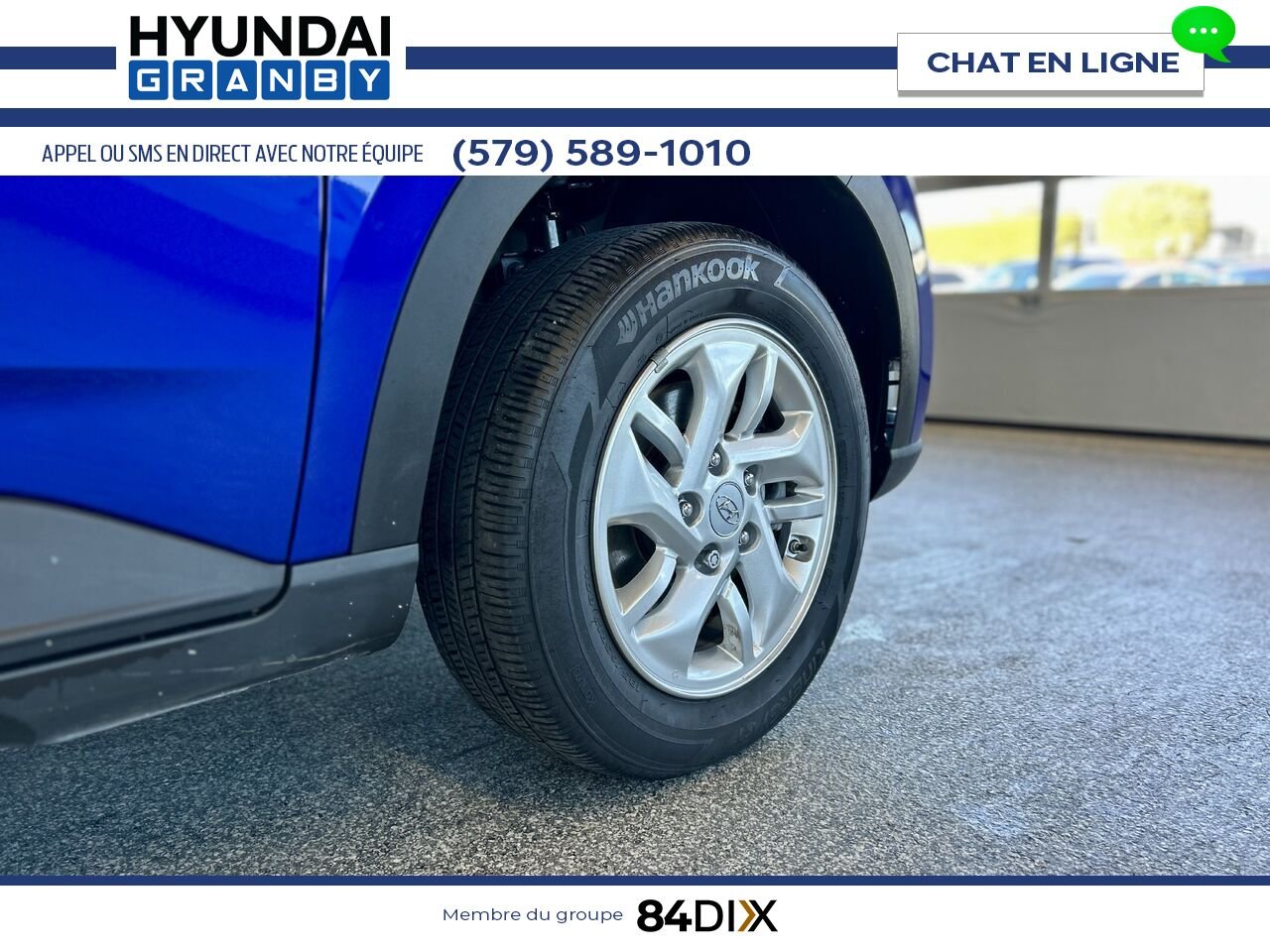 Hyundai Venue 2024 Bleu Granby - photo #8