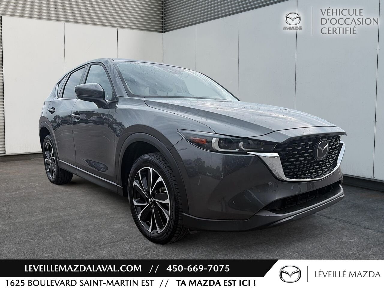 Mazda CX-5 GS TI 2023 Gris Laval - photo #3