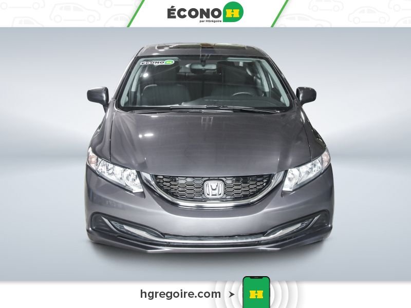 Honda Civic 821030 | EX AUTO A/C TOIT GR ELECT MAGS CAM RECUL 2015 Gris Laval - photo #1