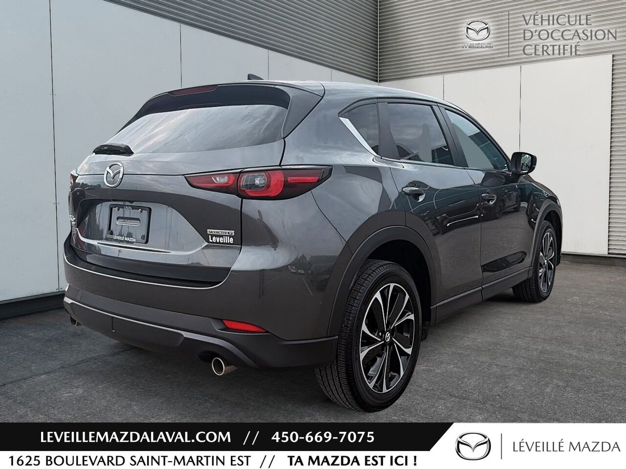 Mazda CX-5 GS TI 2023 Gris Laval - photo #5