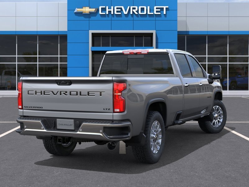 CHEVROLET Silverado 2500HD K2500 HD SILVERADO CREW CAB LTZ L/BOX DURAMAX (1LZ) 2026 Gris sterling métallisé Rivière-du-Loup - photo #3