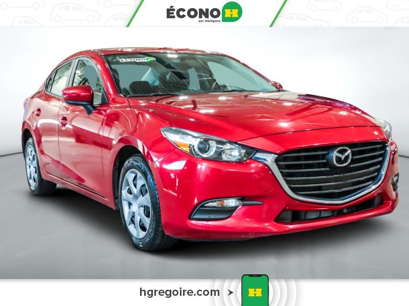 2017 Mazda 3 2017 Red