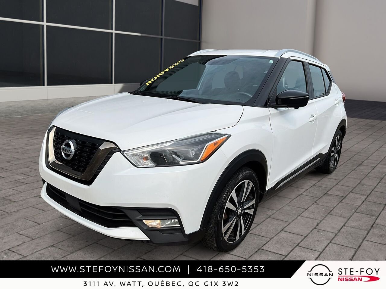 2020 Nissan Kicks SR White Ste-Foy - photo #0