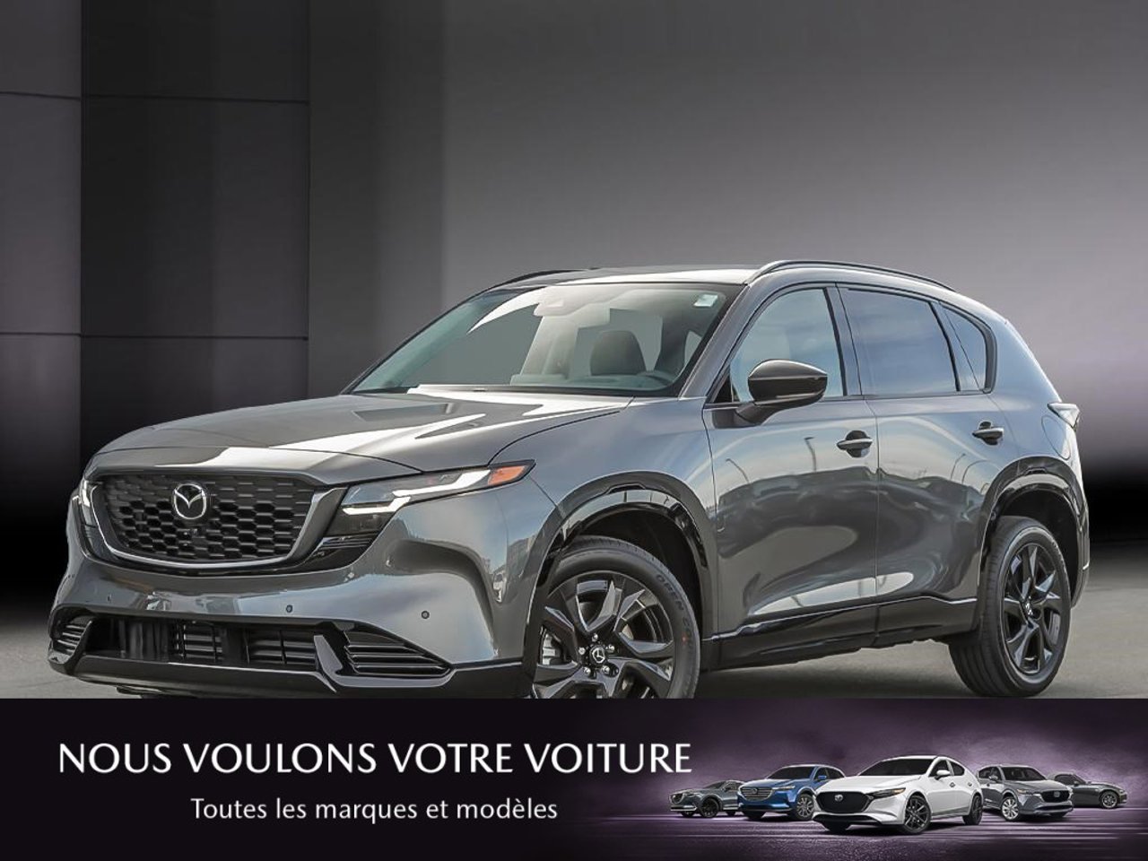 Mazda CX-5 JM3KMCHA2T0147427 2026 Gris mécanique métallisé Mirabel - photo #0