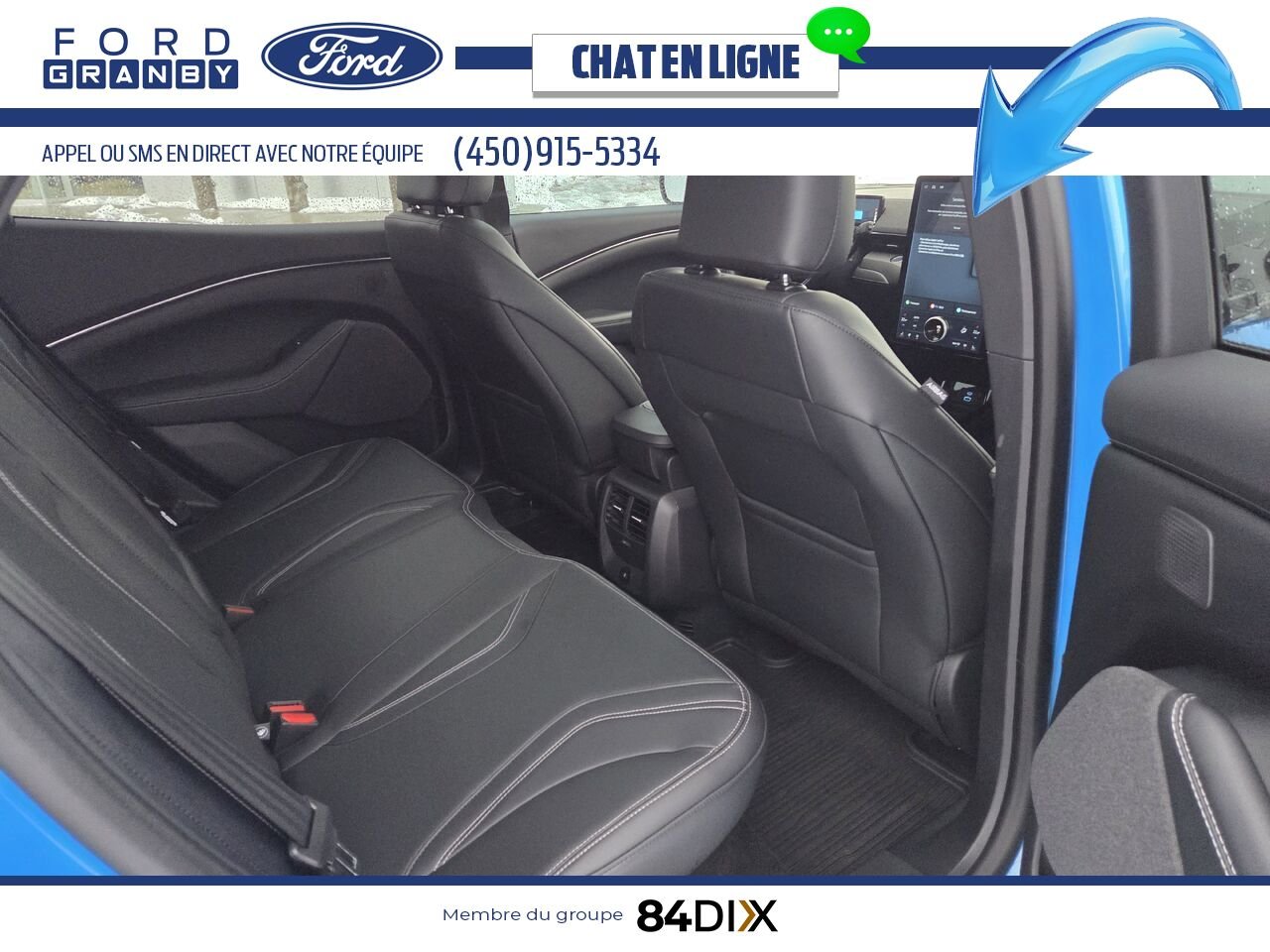 2024 Ford Mustang Mach-E Blue Granby - photo #23