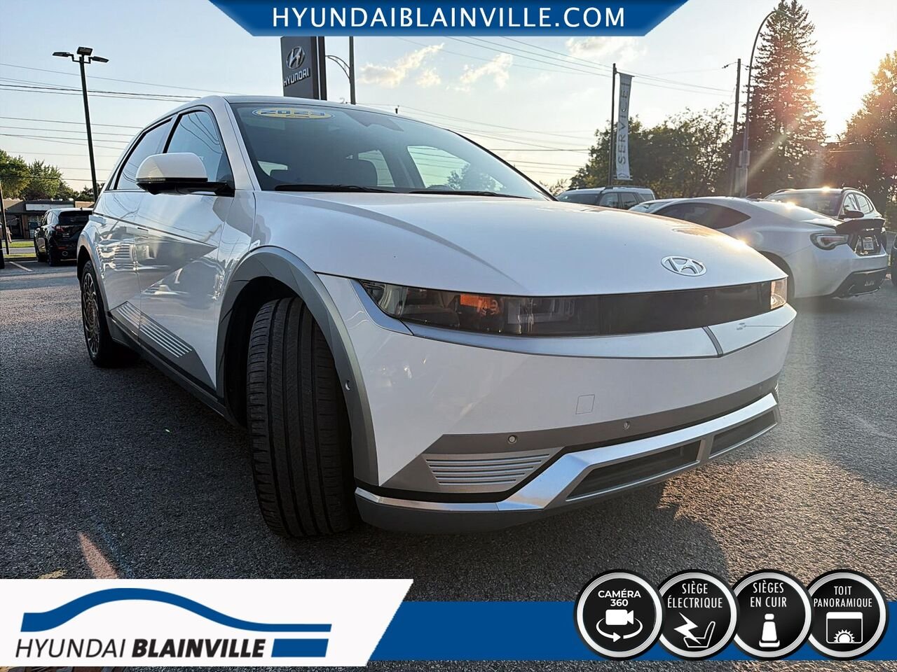 Hyundai IONIQ 5 2023 Blanc Blainville - photo #2