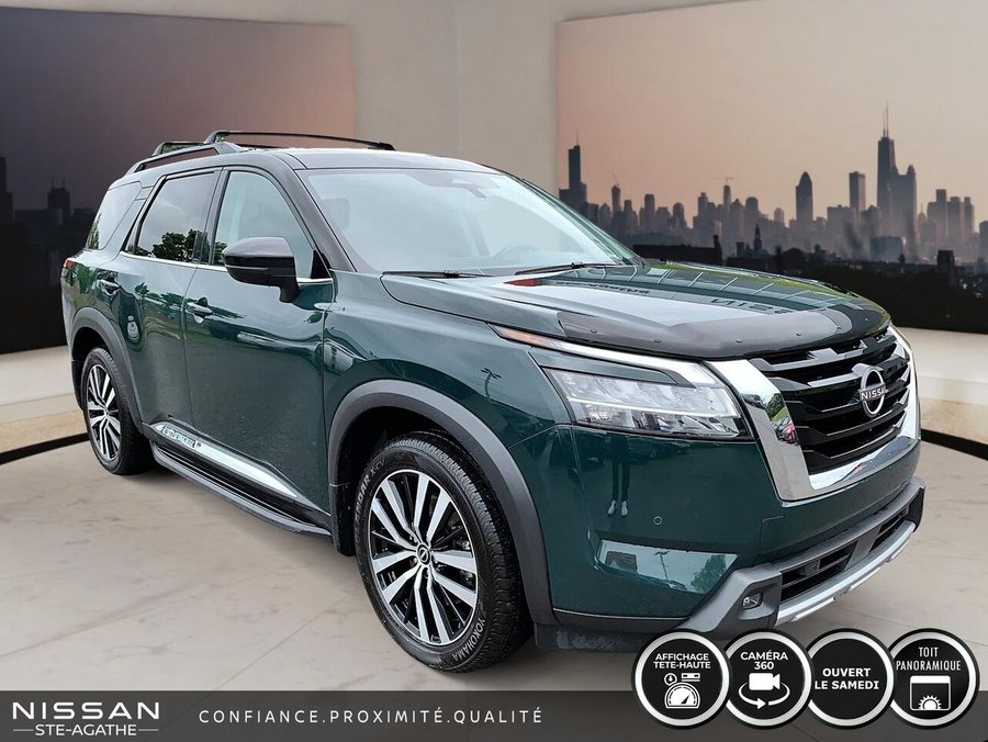 Nissan Pathfinder Platinum 4 RM 2023 Vert