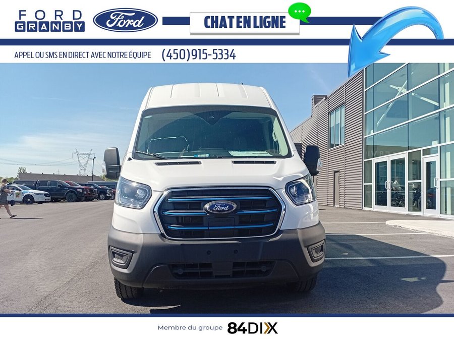 2024 Ford E-TRANSIT FOURGONNETTE UTILITAIRE White