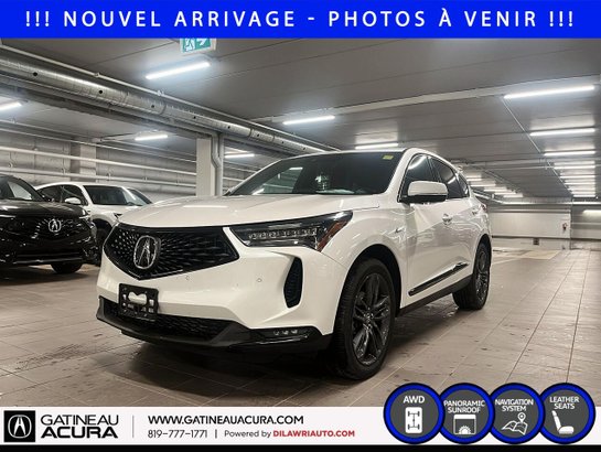 Acura RDX *** UN PROPRIO + CLEAN CARFAX *** 2024 Blanc