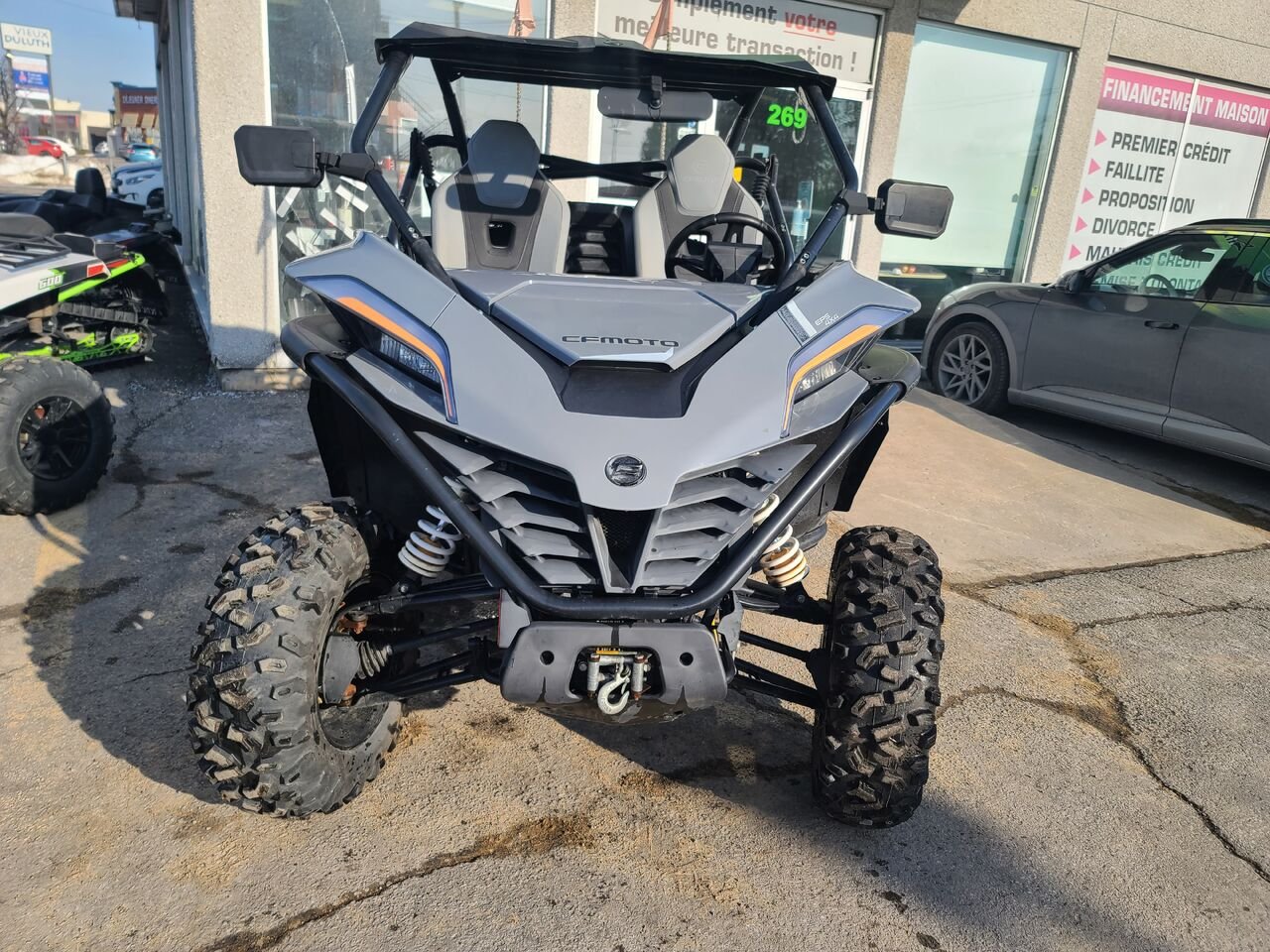 CF-MOTO Z-FORCE 2020 Bleu Longueuil, - photo #8