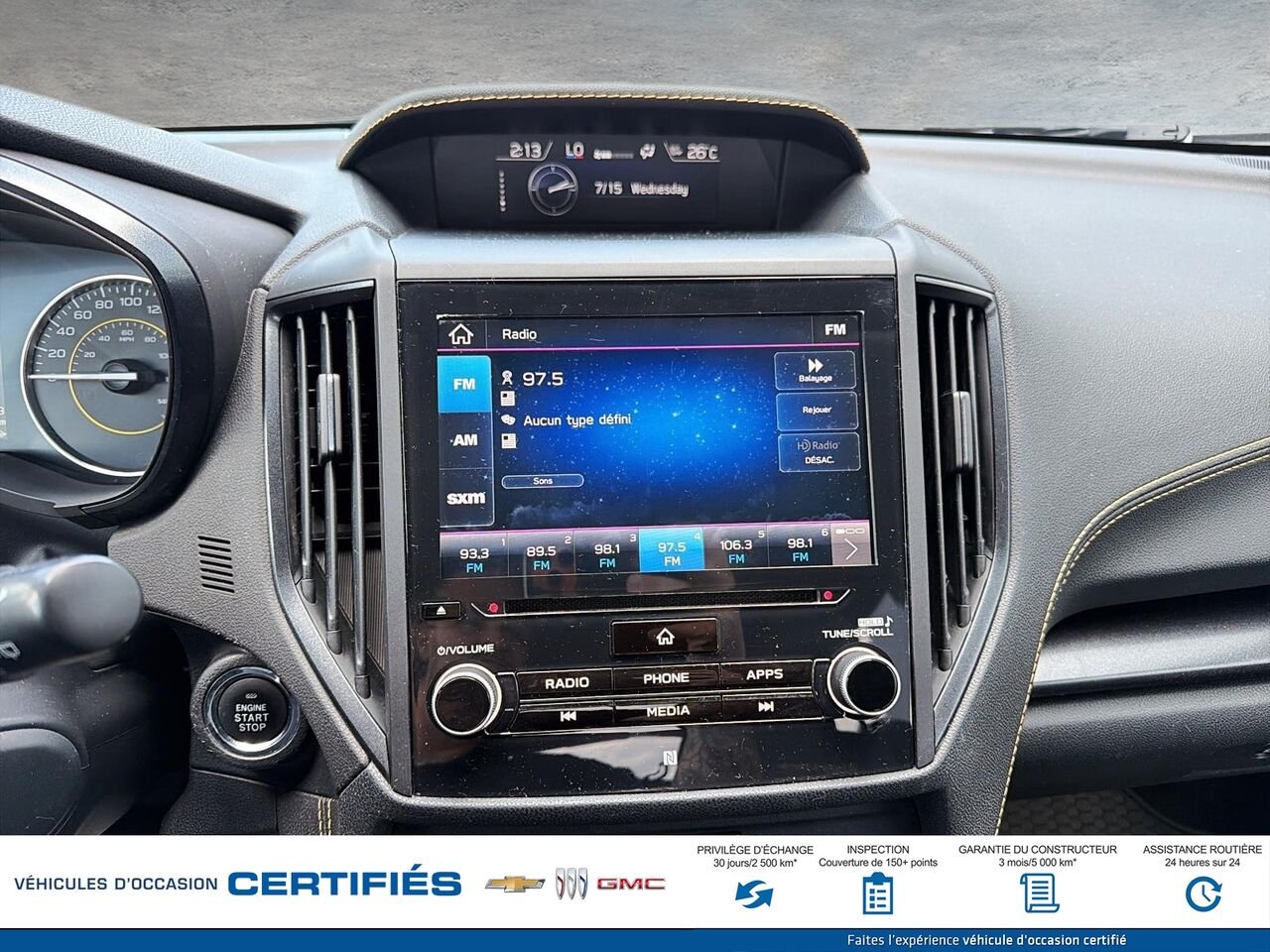 2021 SUBARU CROSSTREK Outdoor CVT Grey Montmagny - photo #15