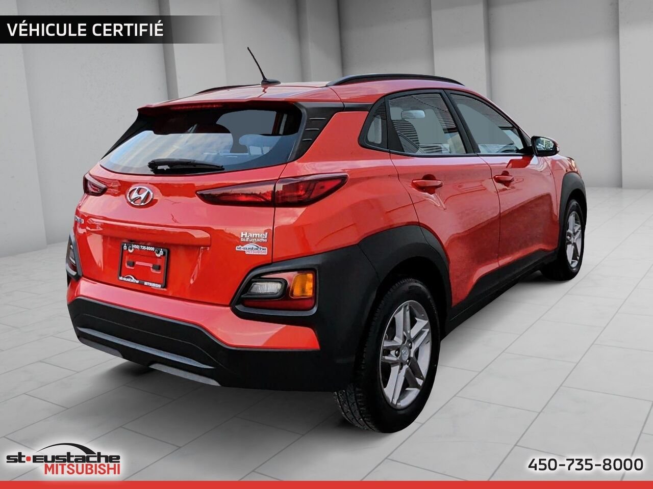 Hyundai Kona 2019 Orange Saint-Eustache - photo #3