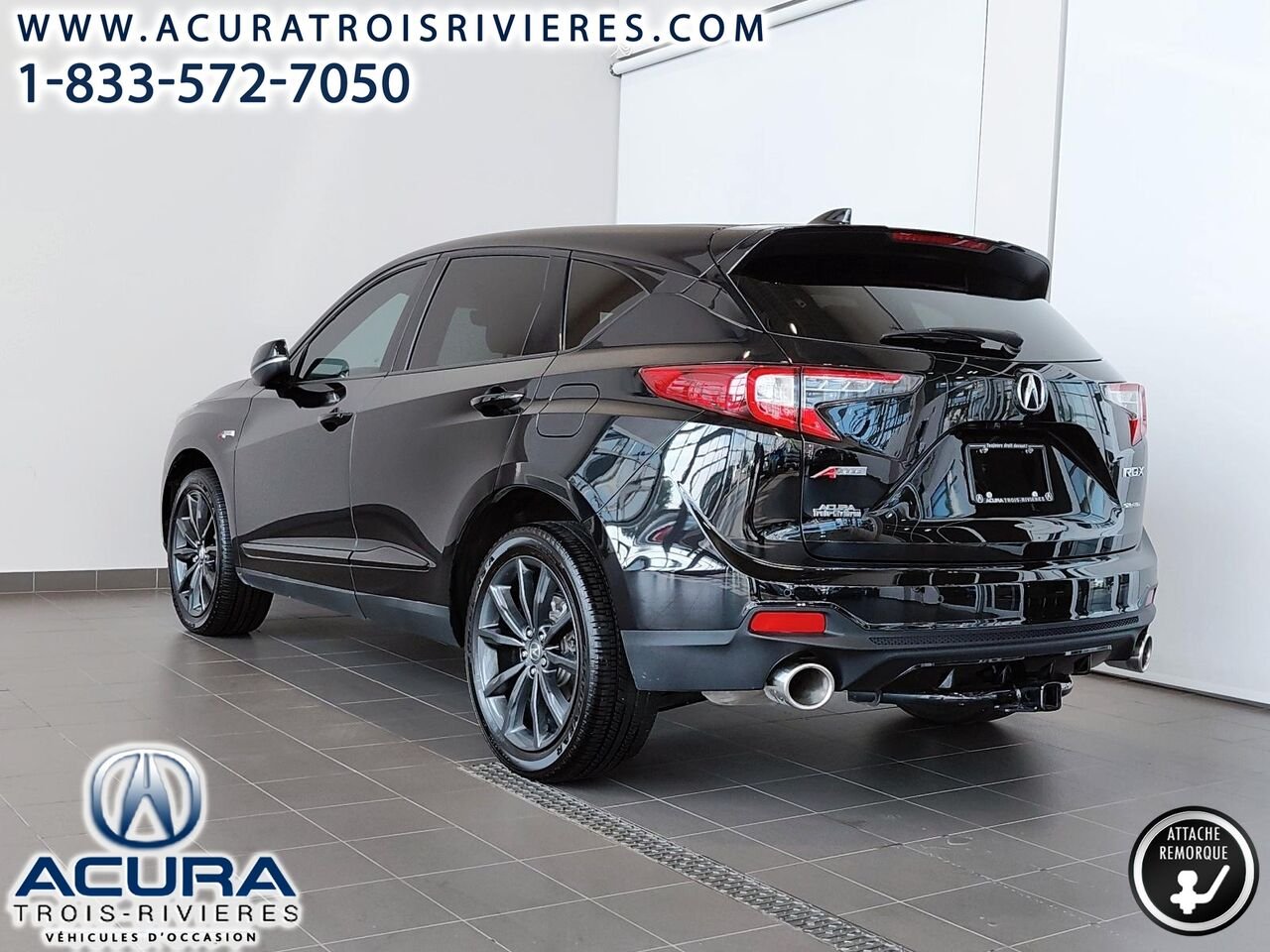 Acura RDX A-Spec sh-awd, toit pano, lumières DEL 2025 Noir Trois-Rivières - photo #7
