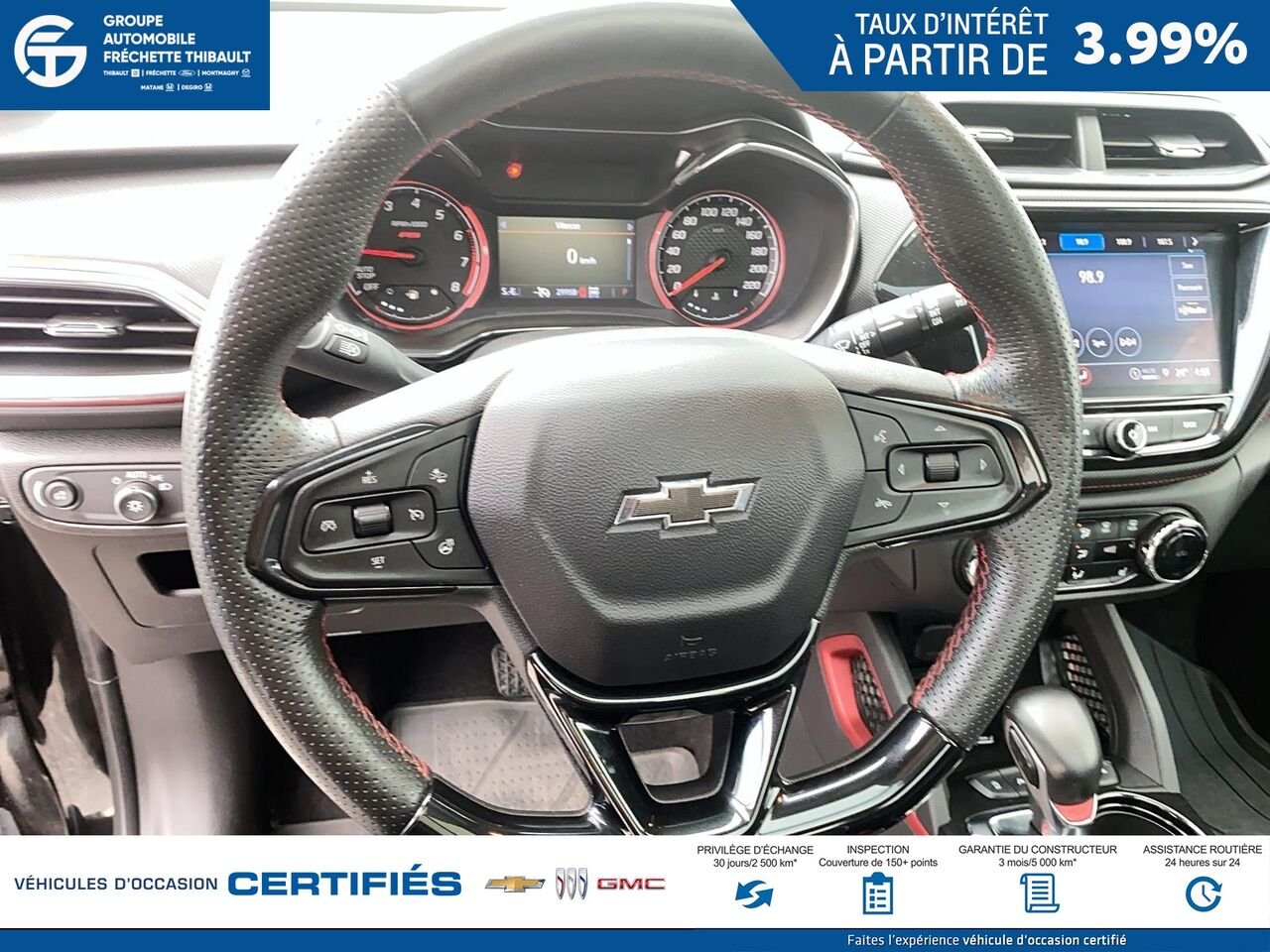 CHEVROLET TRAILBLAZE RS 4 portes TI 2023 Noir Montmagny - photo #10
