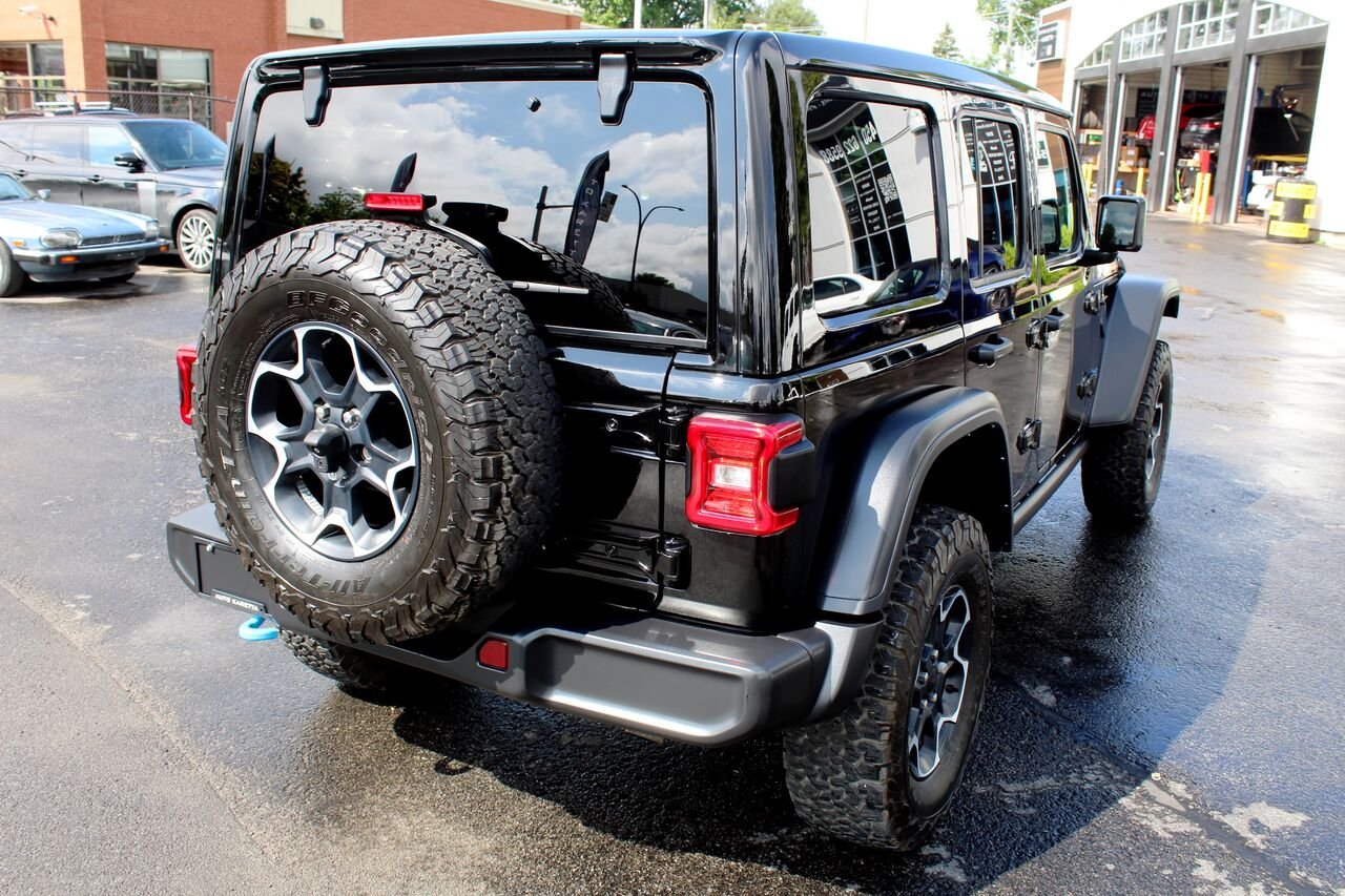 2022 Jeep Wrangler 4xe VIN: 1C4JJXR68NW274147 Black Sainte-Rose - photo #3
