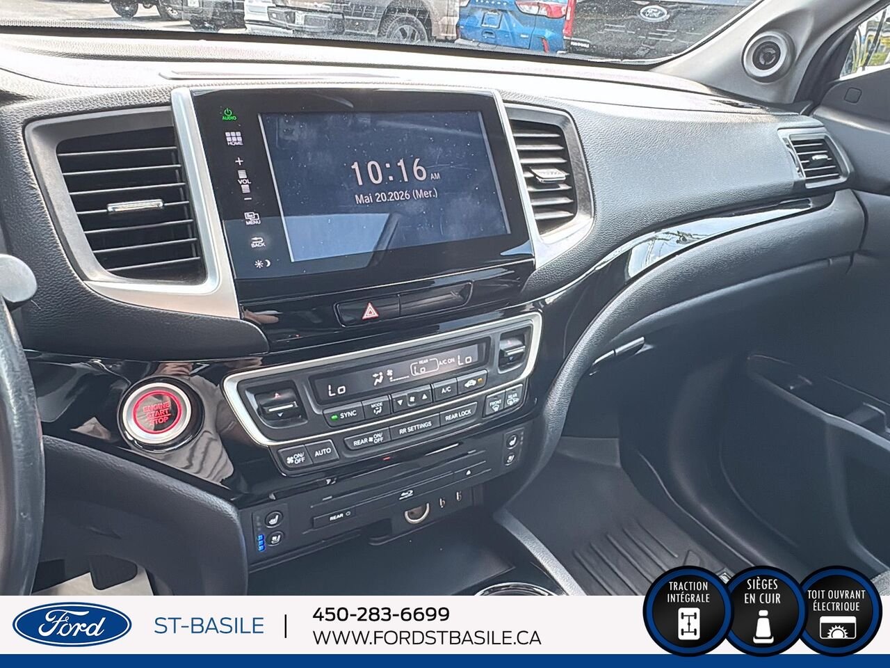 HONDA PILOT 2016 Gris Saint-Basile-le-Grand - photo #22
